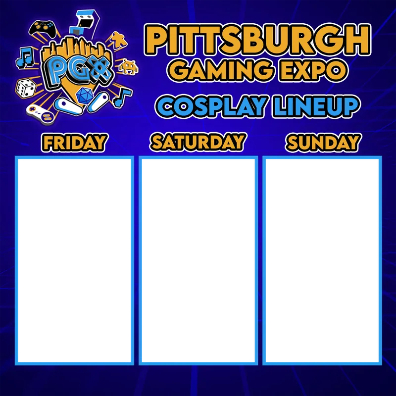 3 Day Cosplay Template